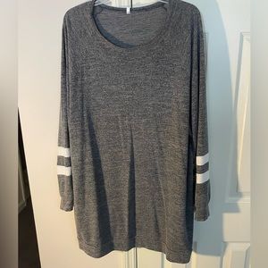 Gray tunic Size 24W